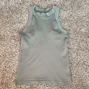 Athleta Ribbed Racerback Tank Top